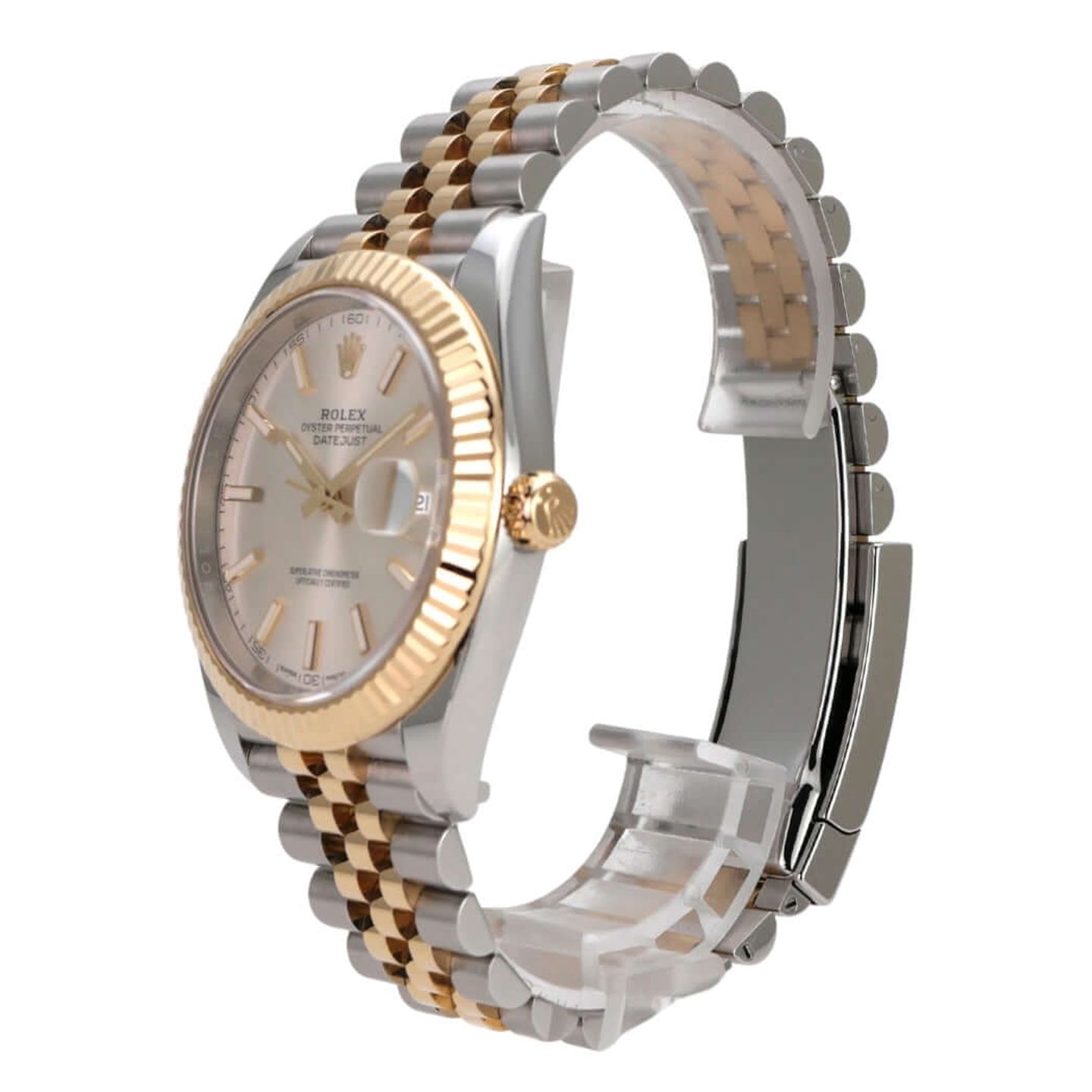 Rolex Datejust 41 126333 (2016) - Zilver wijzerplaat 41mm Goud/Staal (3/8)