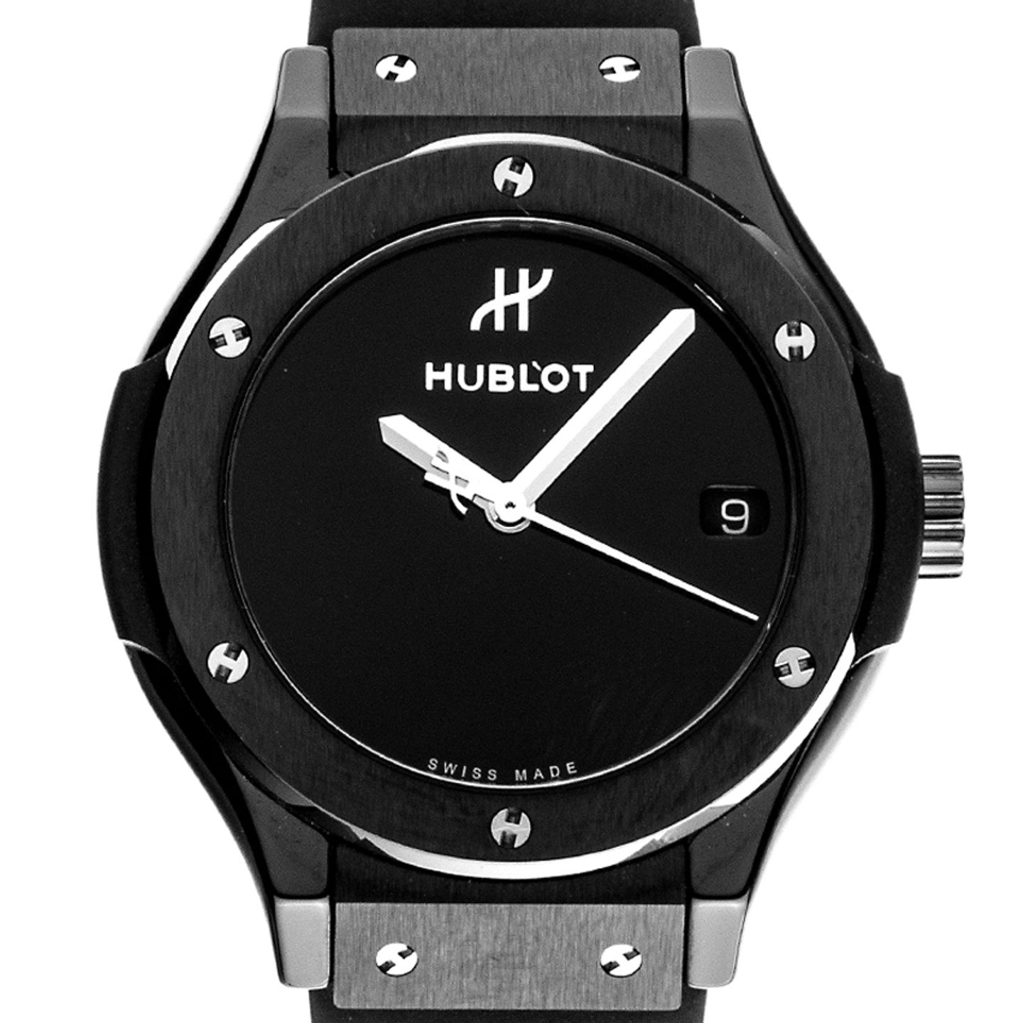 Hublot Classic Fusion Quartz 581.CX.1270.RX.MDM (2024) - Grey dial 33 mm Ceramic case (1/6)