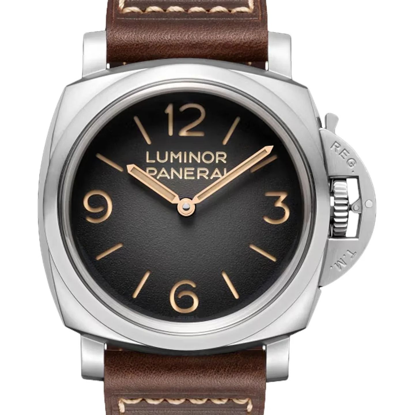 Panerai Luminor 1950 PAM01628 (2026) - Grijs wijzerplaat 47mm Staal (1/1)
