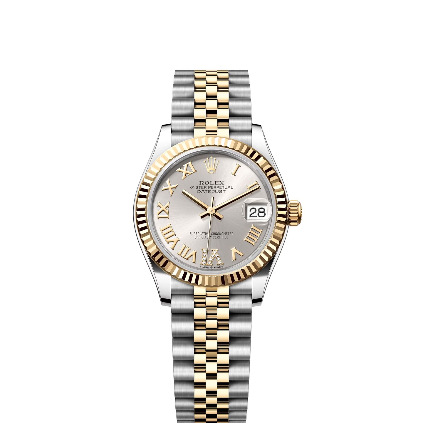 Rolex Datejust 31 278273 (2024) - Zilver wijzerplaat 31mm Staal (1/8)