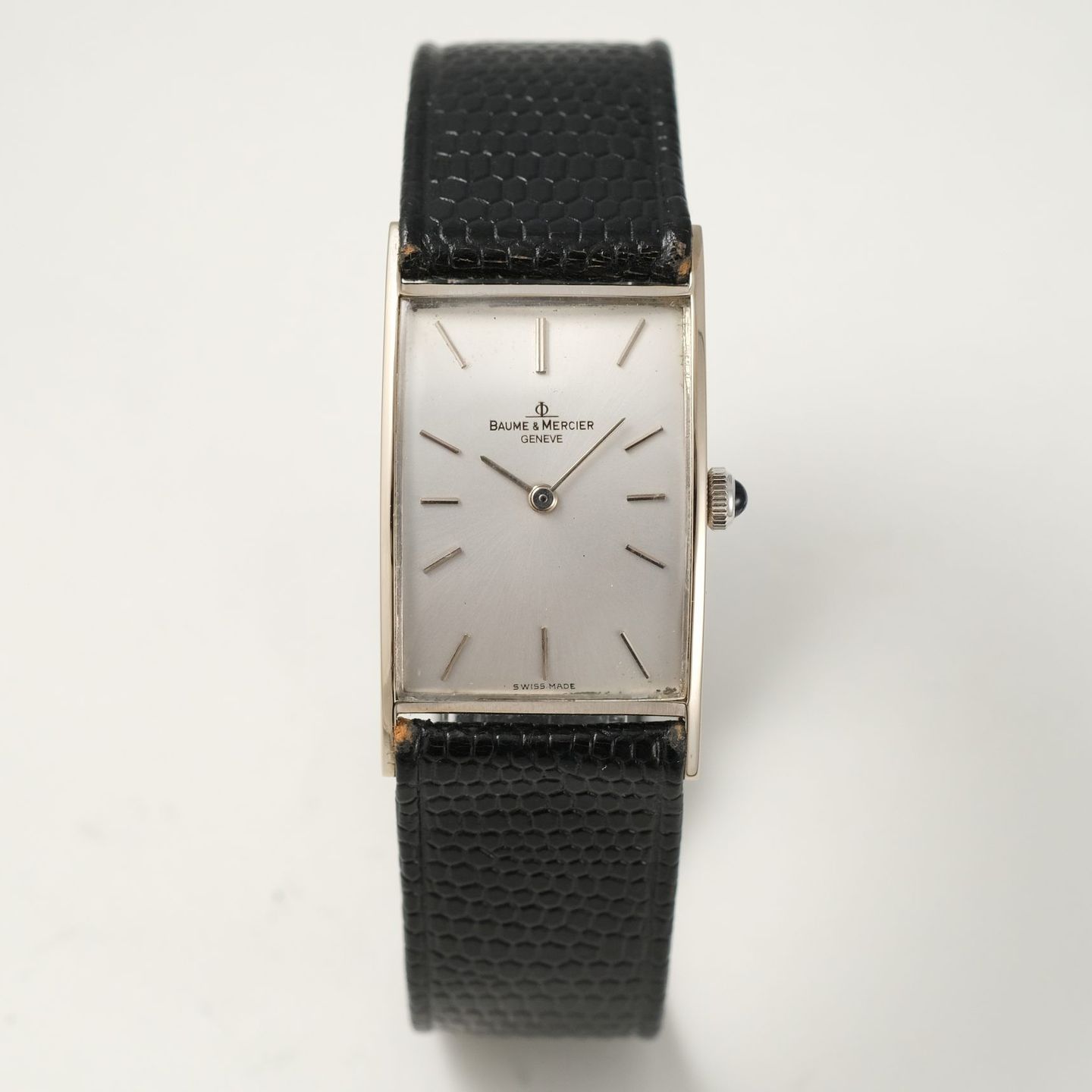 Baume & Mercier Vintage 37068 (1940) - Silver dial Unknown White Gold case (2/8)