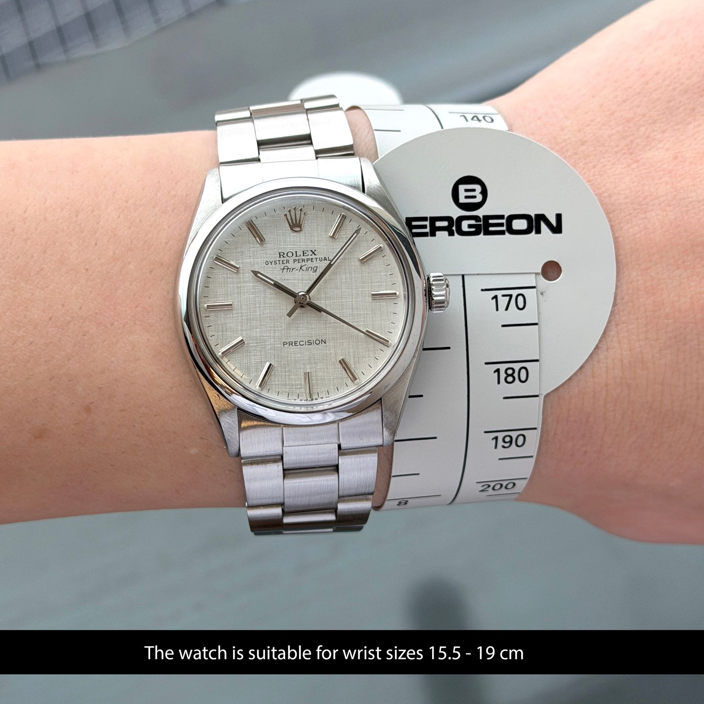 Rolex Air-King 5500 (1981) - 34 mm Steel case (2/8)