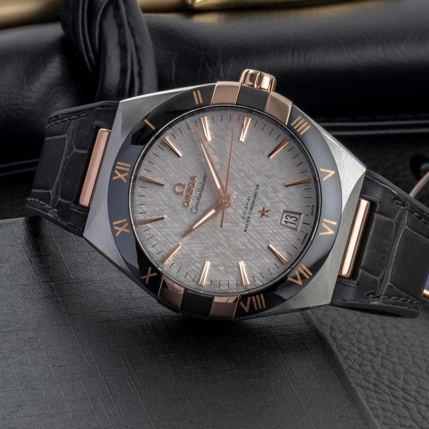 Omega Constellation 131.23.41.21.06.001 (Unknown (random serial)) - Grey dial 41 mm Steel case (2/8)