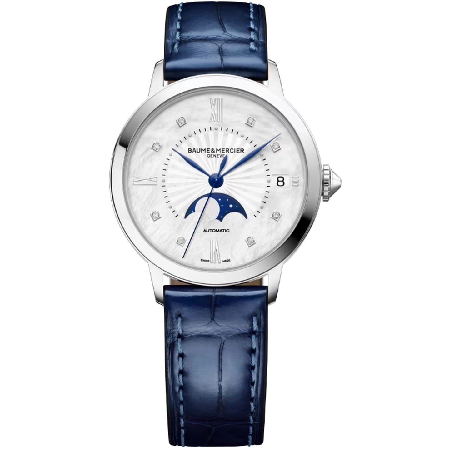 Baume & Mercier Classima M0A10633 (2026) - Parelmoer wijzerplaat 34mm Staal (1/1)