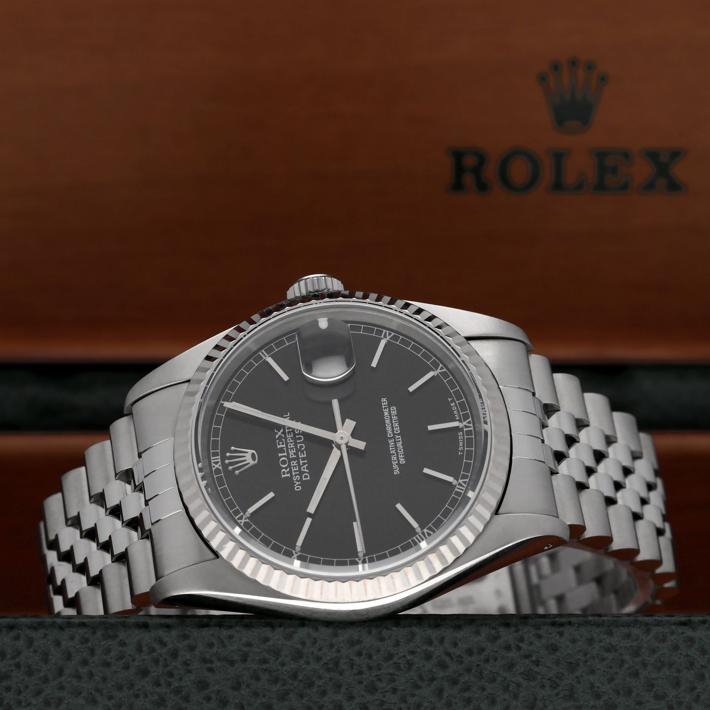 Rolex Datejust 36 16234 (1991) - 36 mm Steel case (3/8)