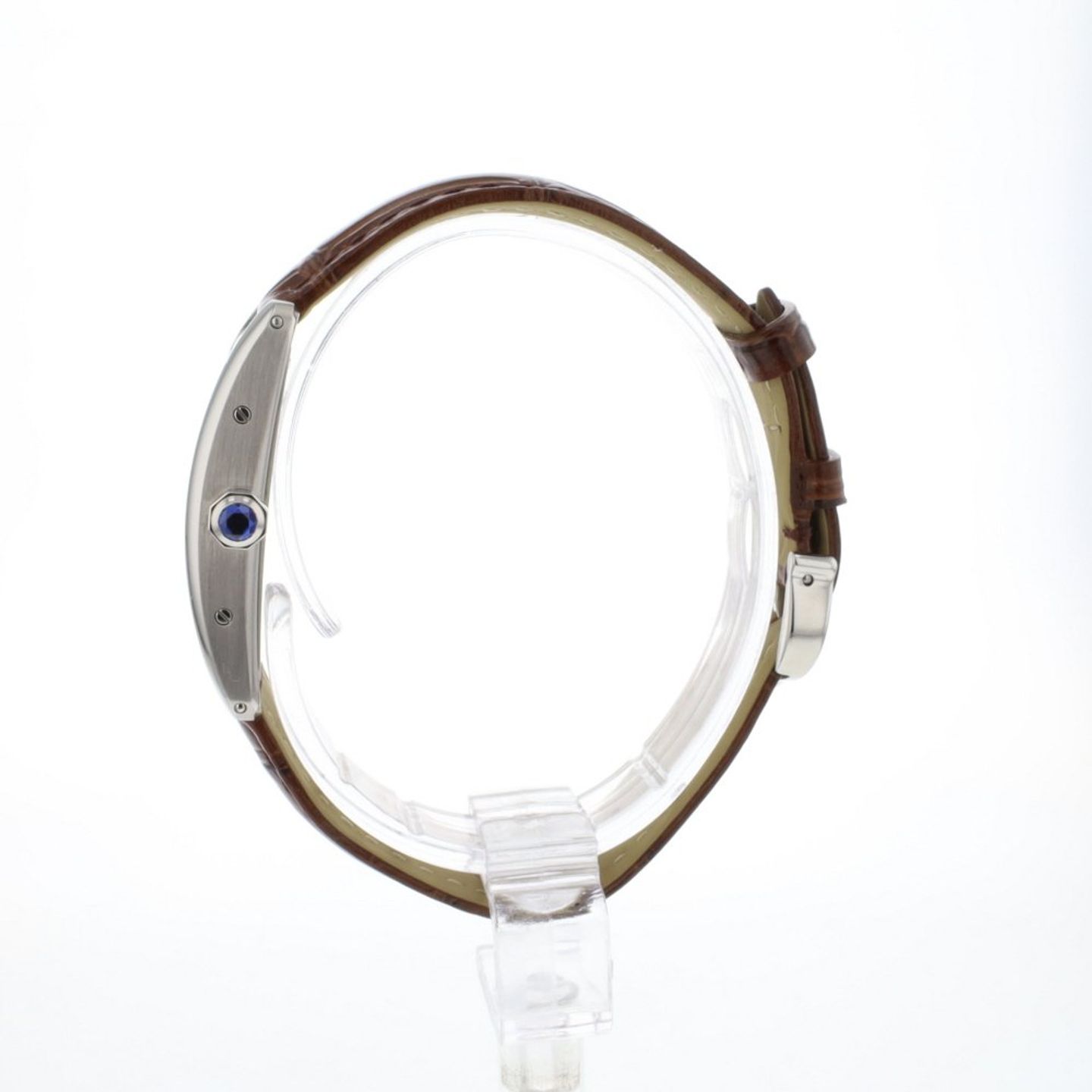 Cartier Tank Américaine WSTA0082 (2024) - Zilver wijzerplaat 35mm Staal (3/6)