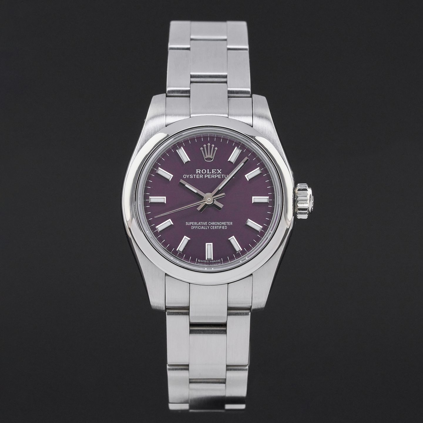 Rolex Oyster Perpetual 26 176200 (2015) - 26 mm Steel case (8/8)