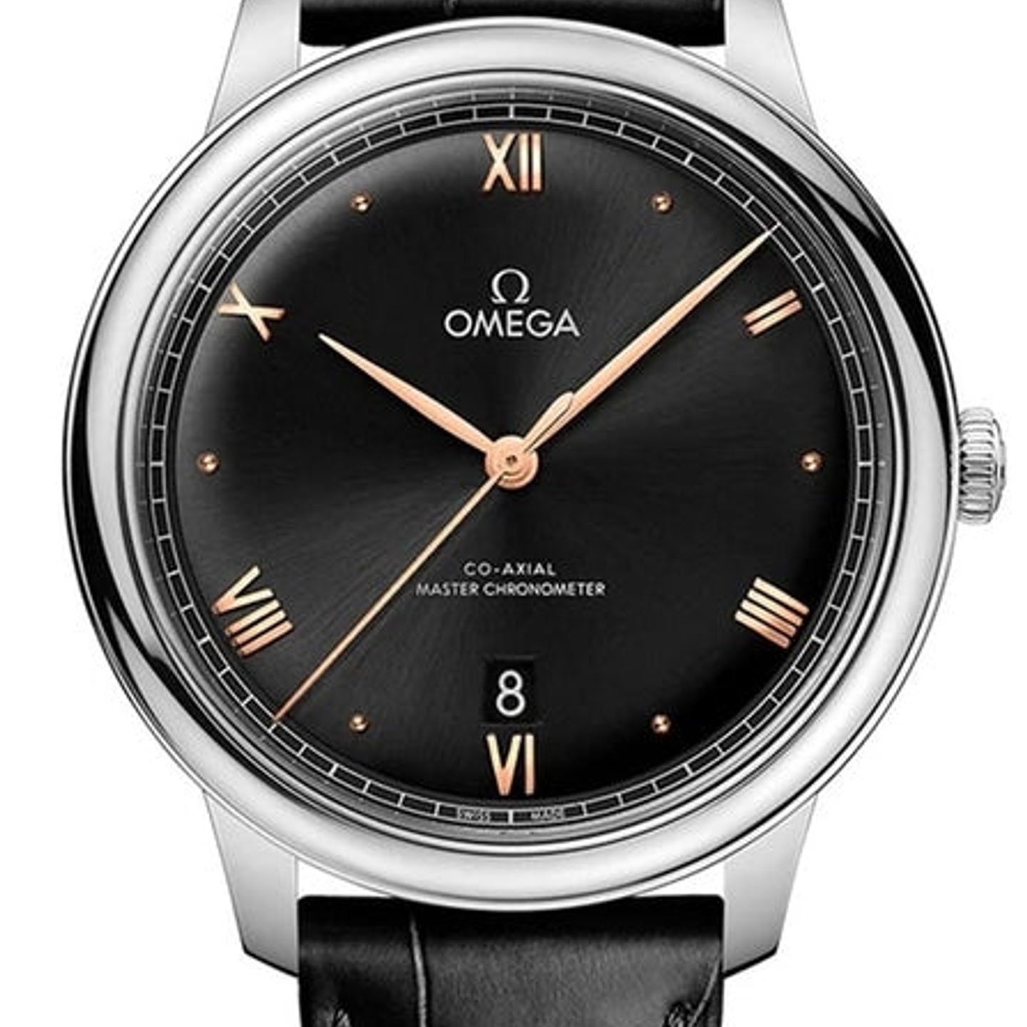 Omega De Ville 434.13.40.20.01.001 (2026) - Black dial 40 mm Steel case (2/2)