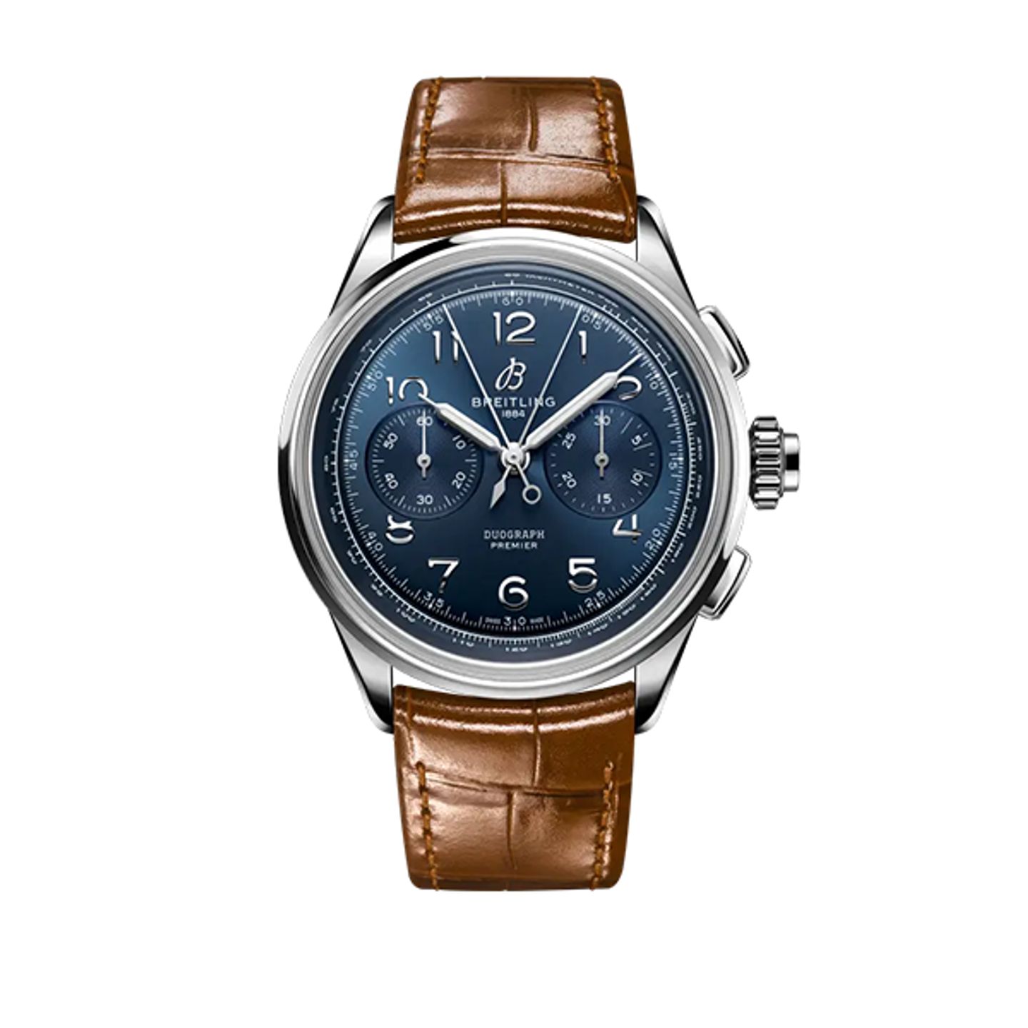Breitling Duograph AB1510171C1P1 (2026) - Blue dial 42 mm Steel case (1/8)