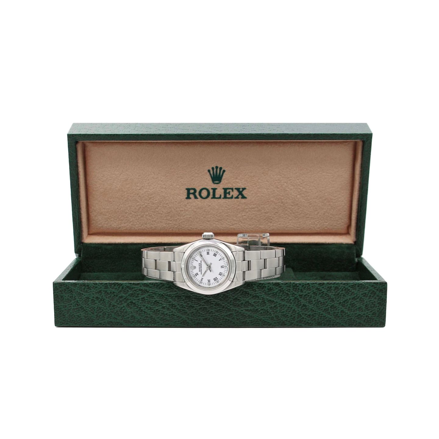 Rolex Oyster Perpetual 67180 (Onbekend (willekeurig serienummer)) - 26mm Staal (2/6)