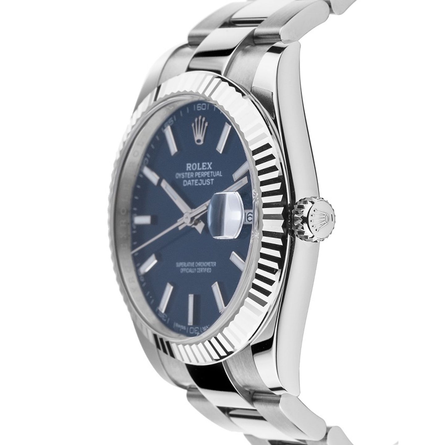 Rolex Datejust 41 126334 (2017) - Blauw wijzerplaat 41mm Staal (4/7)