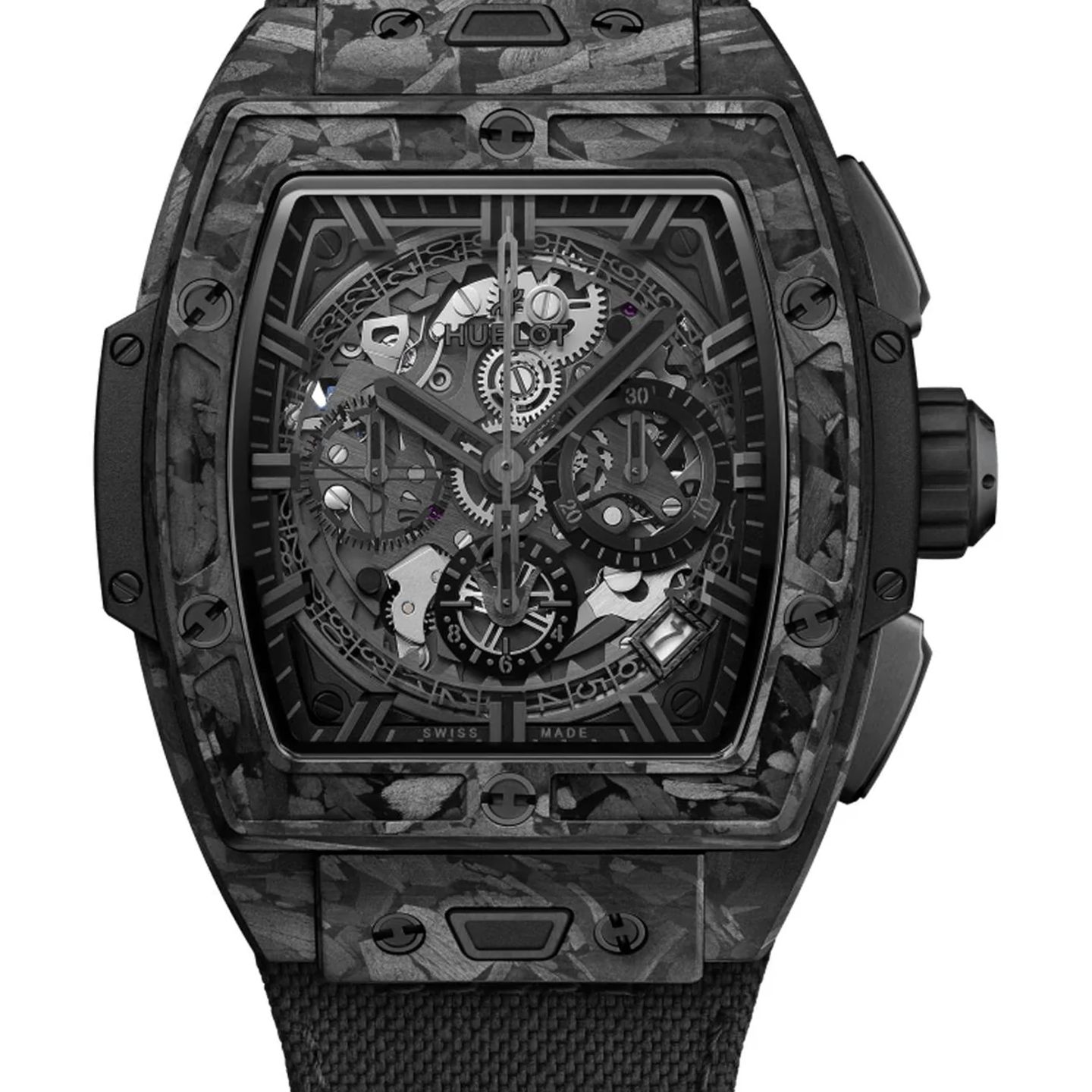 Hublot Spirit of Big Bang 642.QK.0110.NR (2026) - Transparant wijzerplaat 42mm Carbon (1/1)