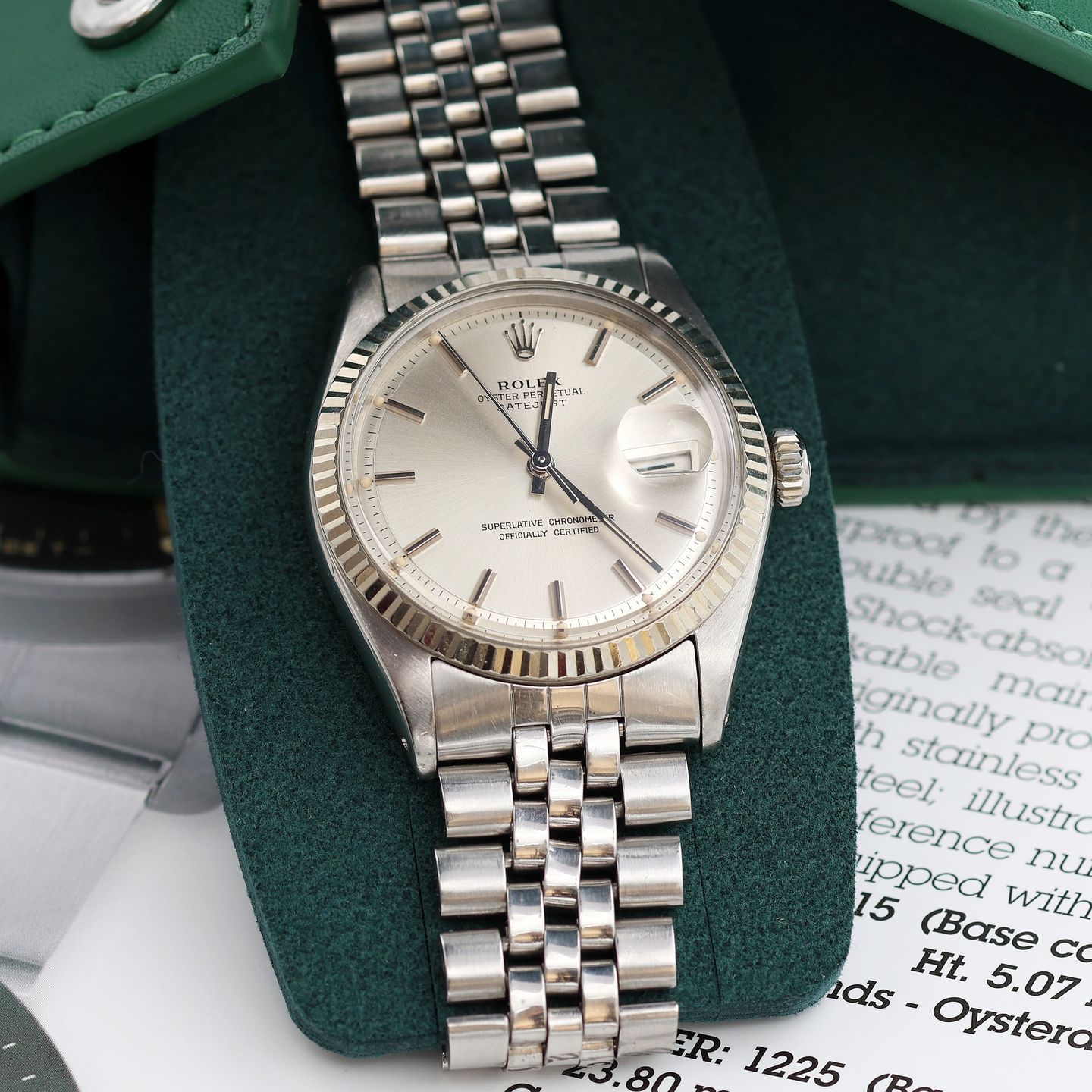 Rolex Datejust 1601 (Unknown (random serial)) - Silver dial 36 mm Steel case (3/6)