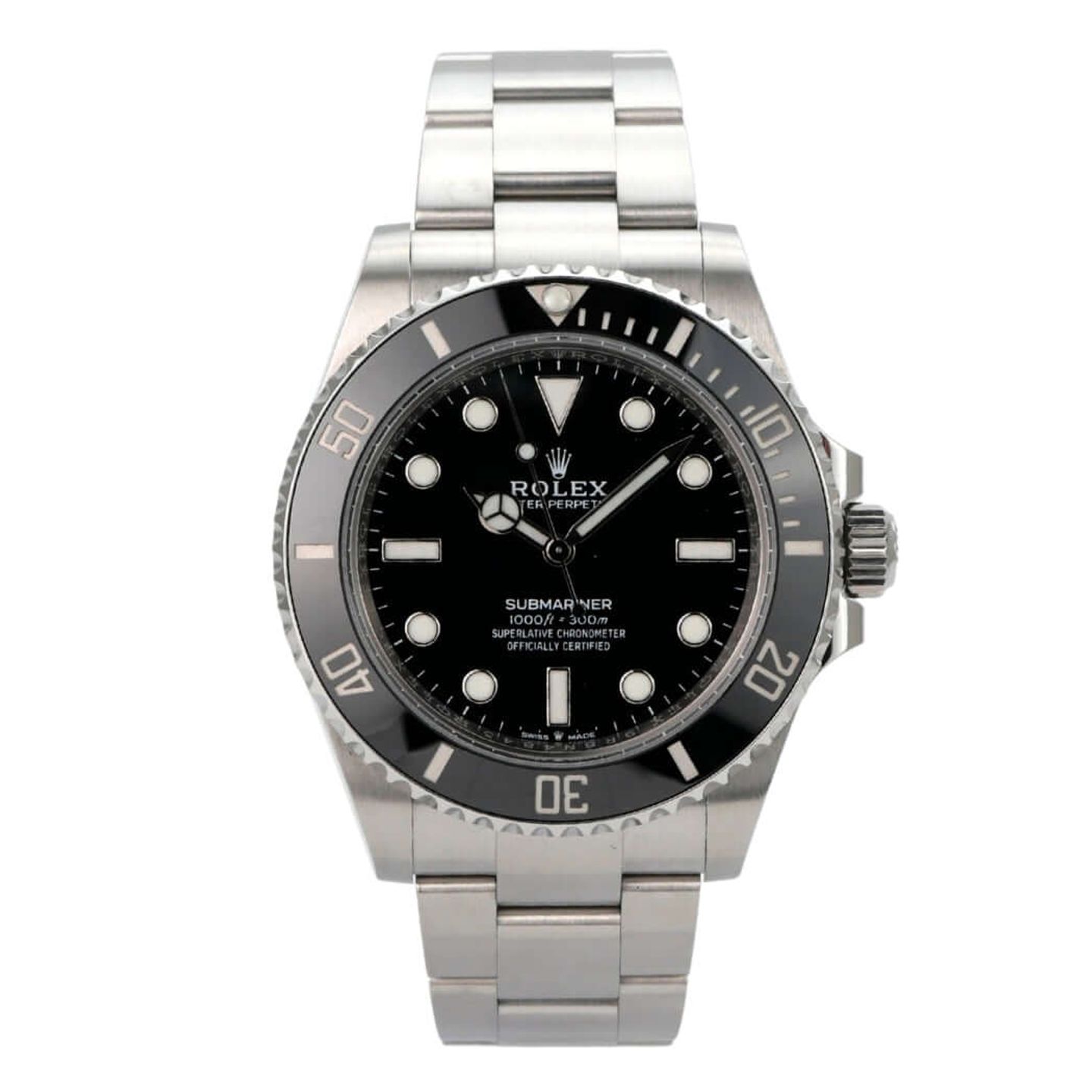 Rolex Submariner No Date 124060 (2021) - Black dial 41 mm Steel case (2/8)