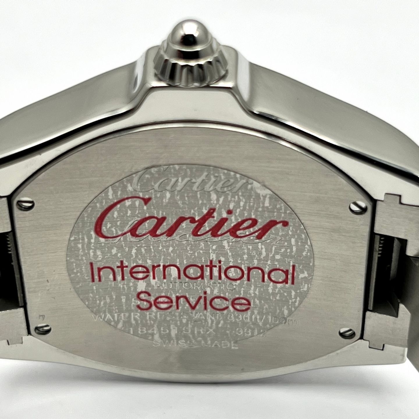 Cartier Roadster 3312 (2010) - White dial 40 mm Steel case (10/10)