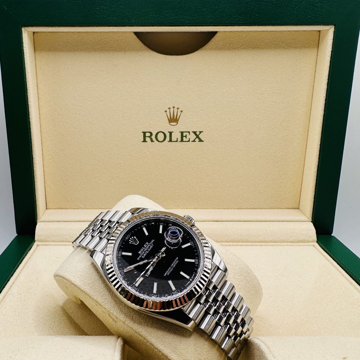 Rolex Datejust 41 126334 (2021) - Black dial 41 mm Steel case (5/6)