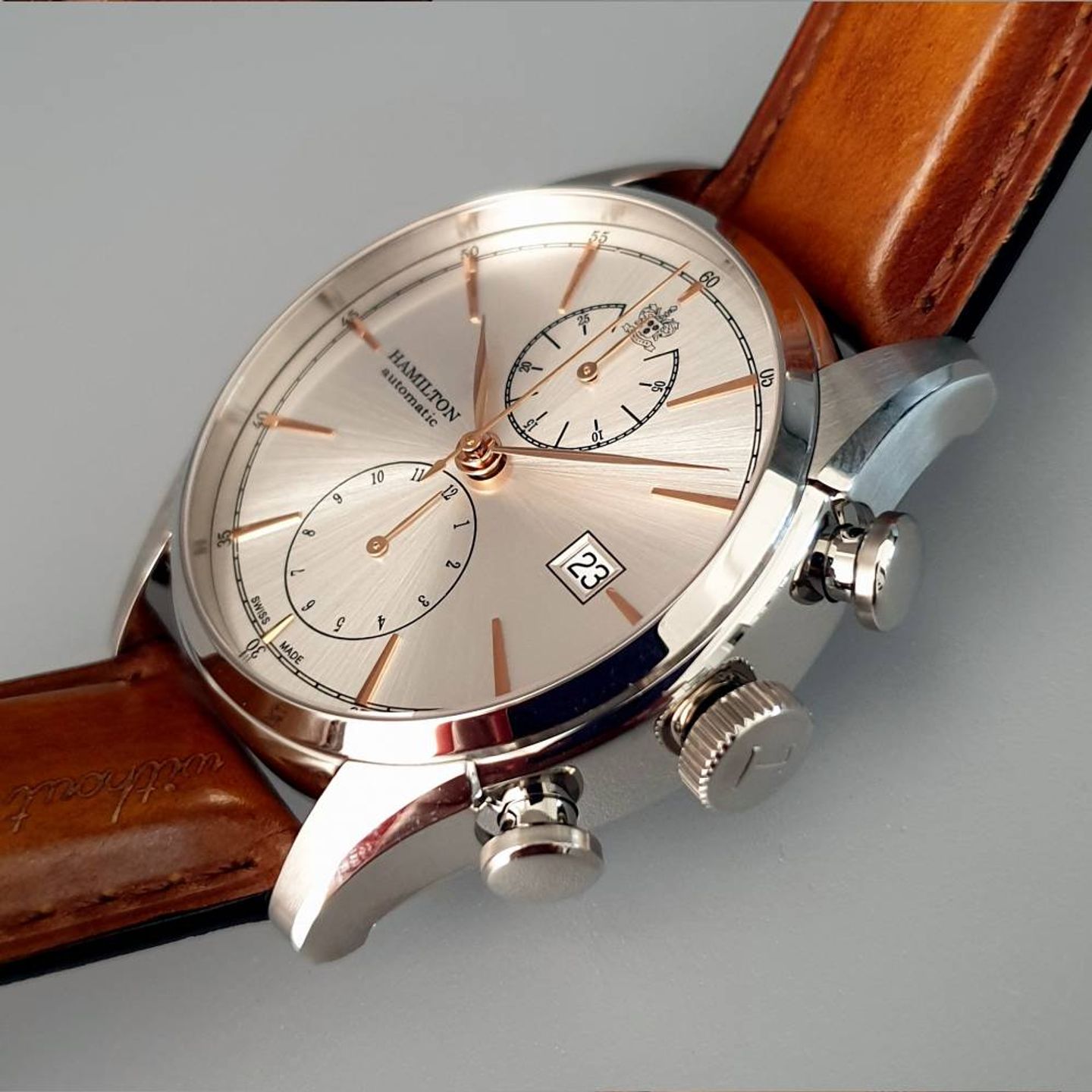 Hamilton Spirit of Liberty H32416581 (2025) - Silver dial 42 mm Steel case (2/8)