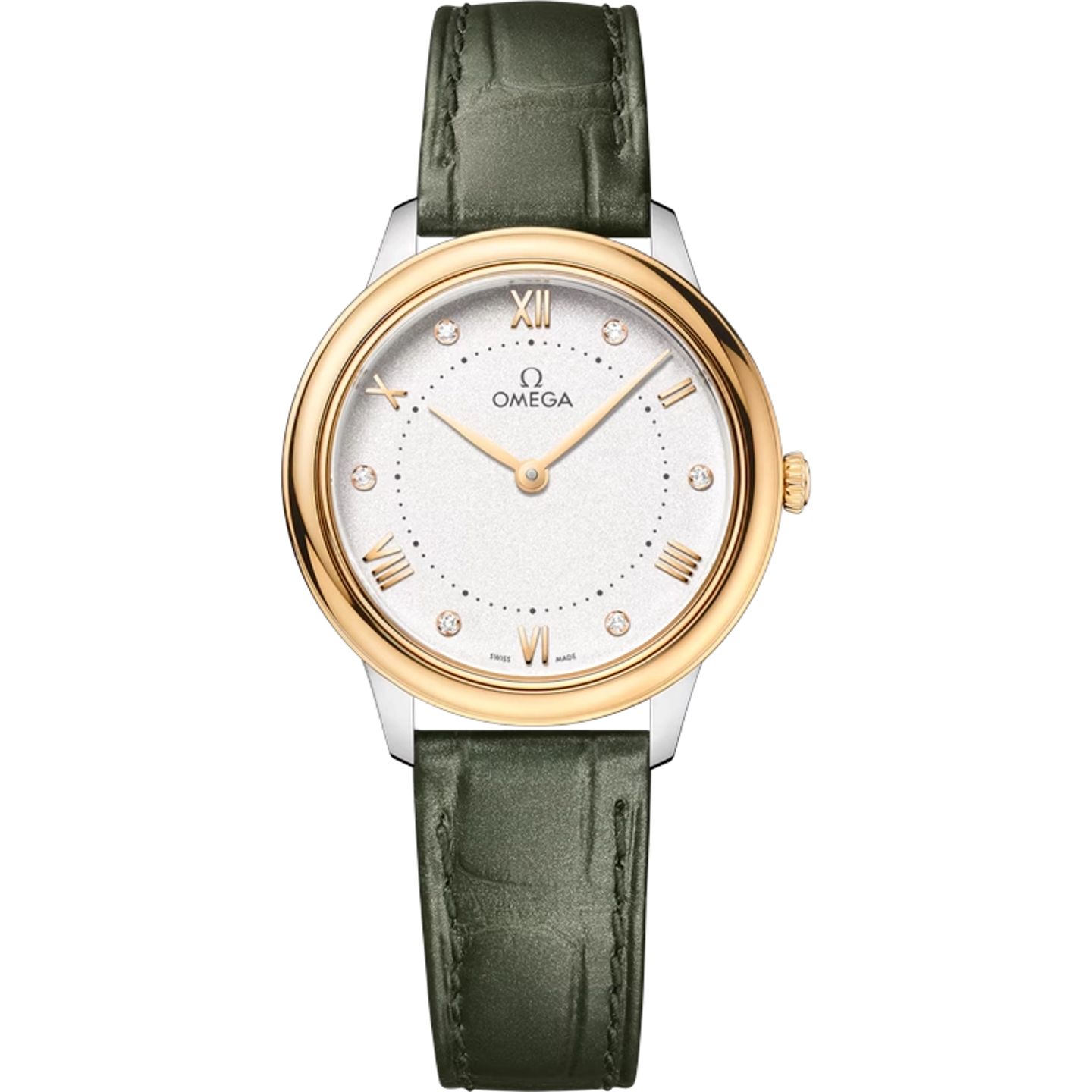 Omega De Ville 434.23.30.60.52.002 (2025) - White dial 30 mm Gold/Steel case (1/1)