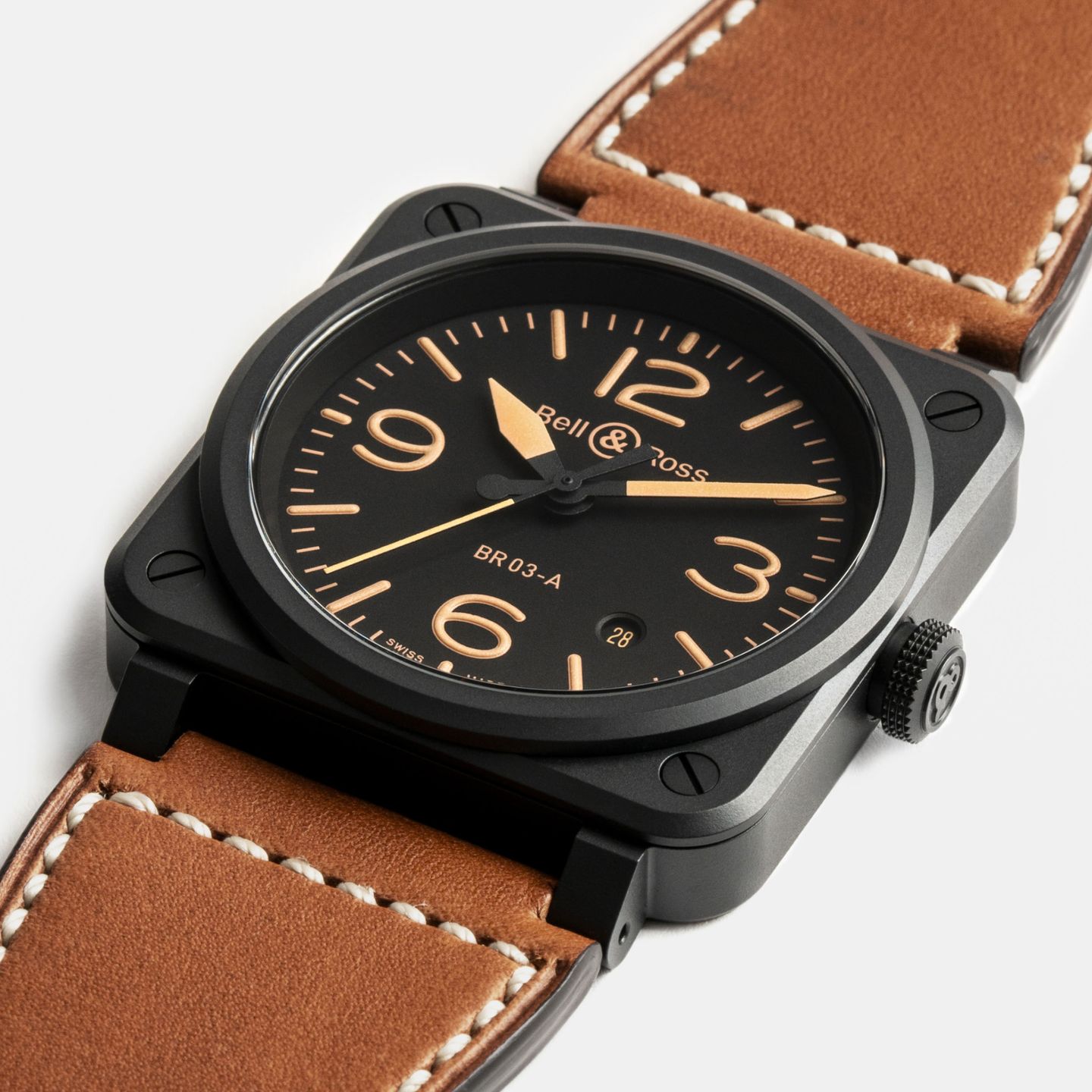 Bell & Ross BR 03 BR03A-HER-CE/SCA - (1/1)