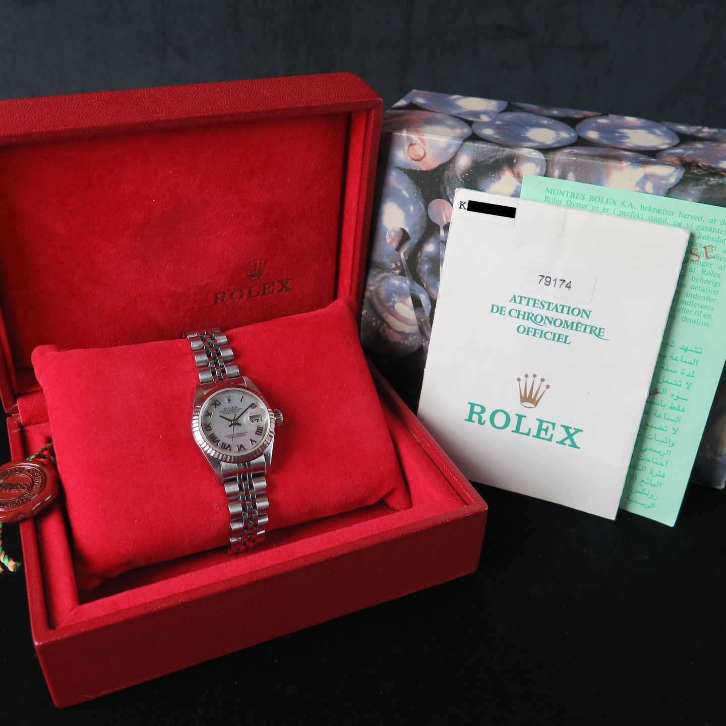 Rolex Lady-Datejust 79174 (2001) - 26mm Staal (8/8)