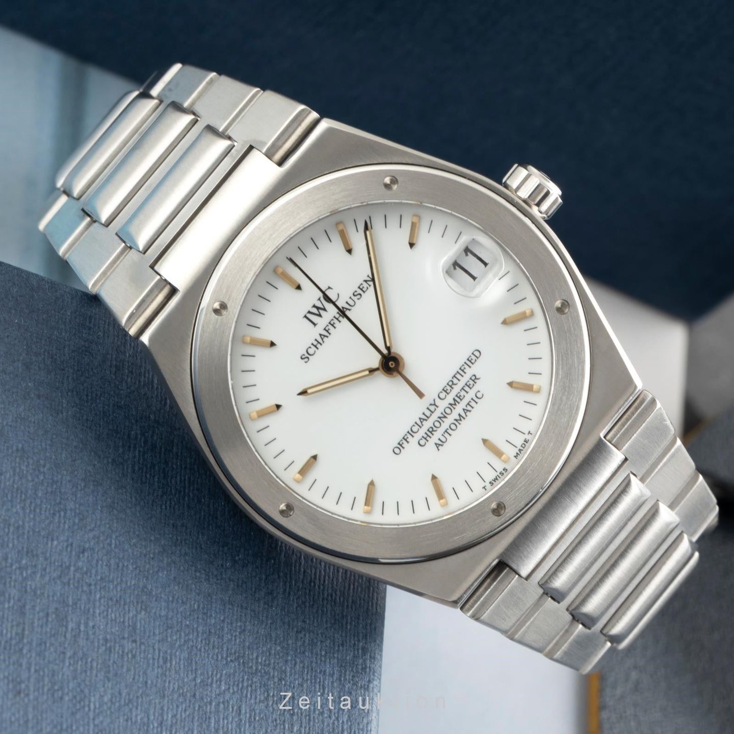 IWC Ingenieur IW352101 (Unknown (random serial)) - White dial 34 mm Steel case (2/8)