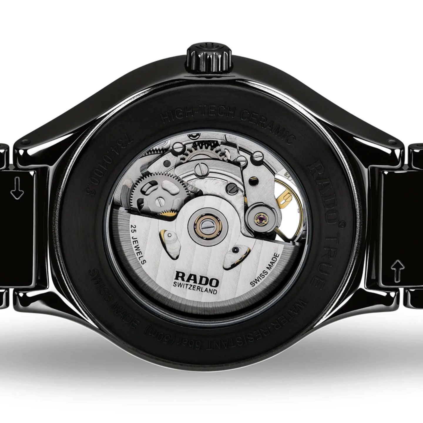 Rado True R27100162 (2026) - Transparant wijzerplaat 40mm Keramiek (3/7)