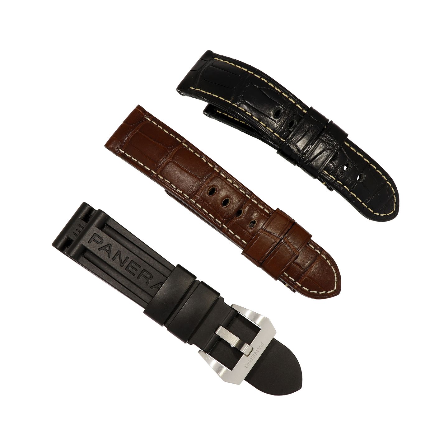 Panerai Luminor 1950 3 Days GMT Power Reserve Automatic PAM01321 (2020) - Black dial 44 mm Steel case (7/8)