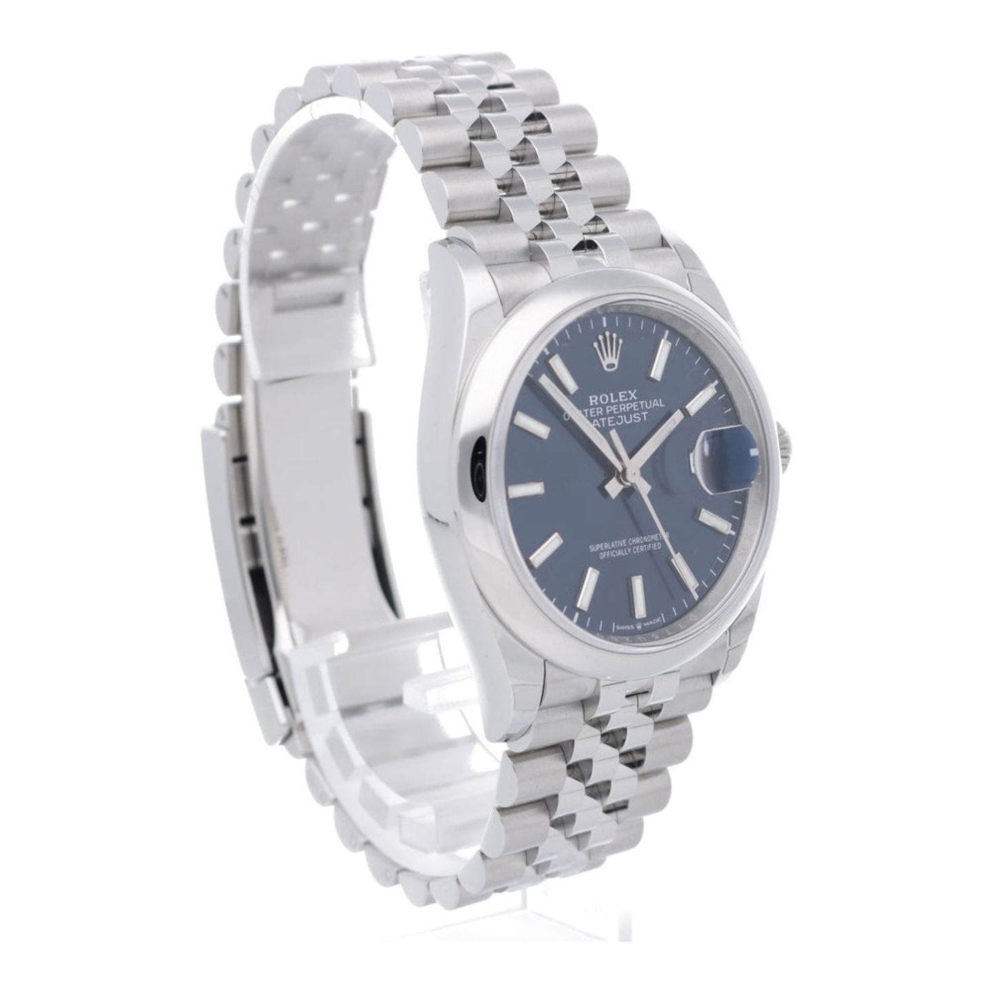 Rolex Datejust 36 126200 (2025) - Blue dial 36 mm Steel case (7/7)