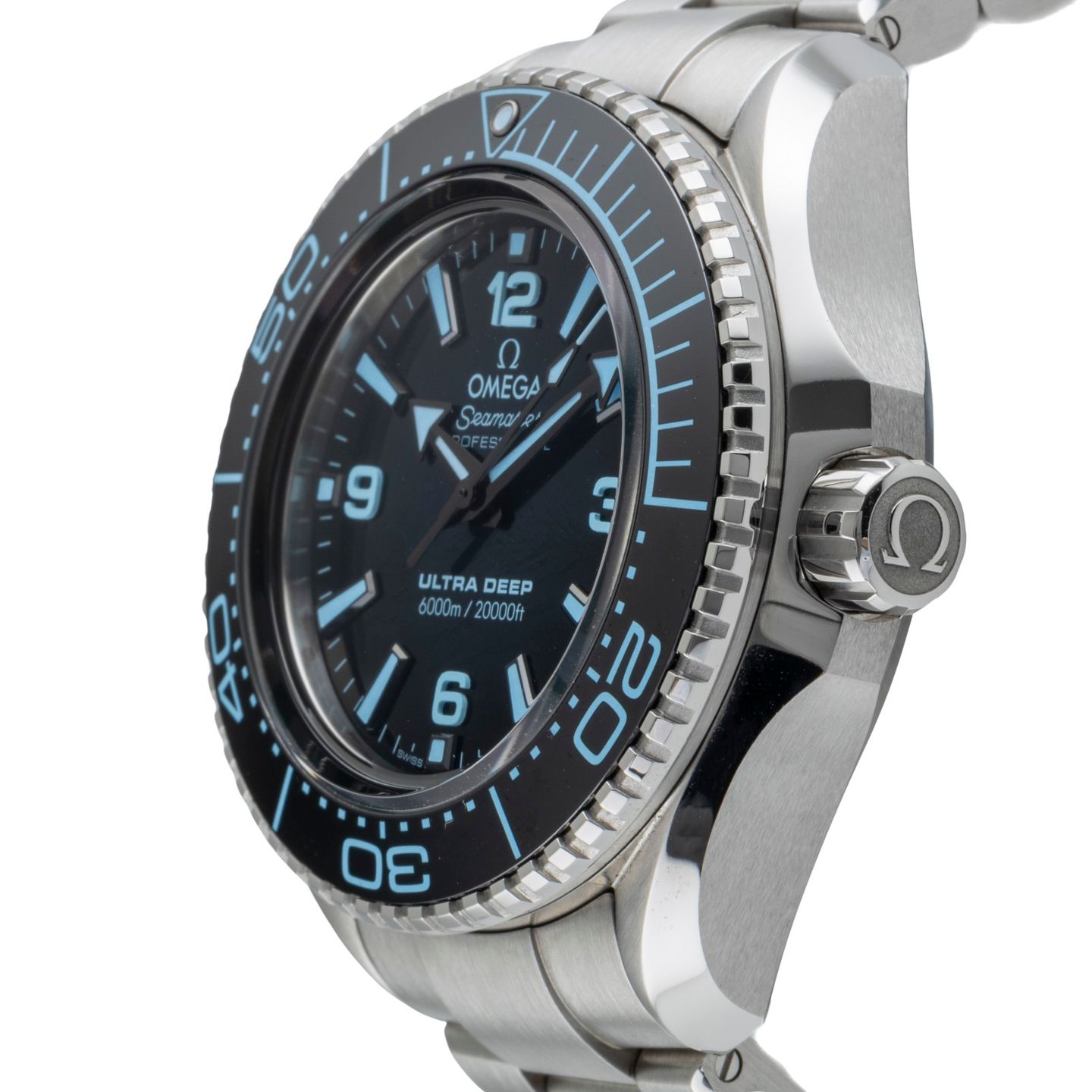 Omega Seamaster Planet Ocean 215.30.46.21.03.002 (Unknown (random serial)) - Blue dial 46 mm Steel case (6/8)