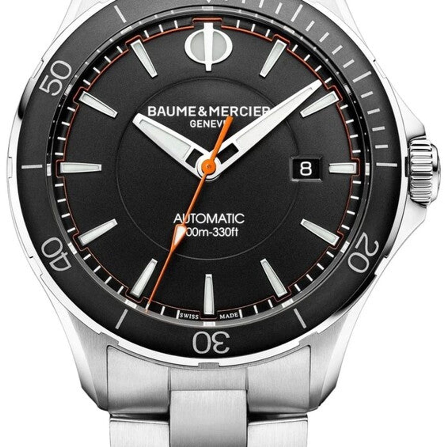 Baume & Mercier Clifton M0A10340 (2025) - Black dial 42 mm Steel case (1/1)