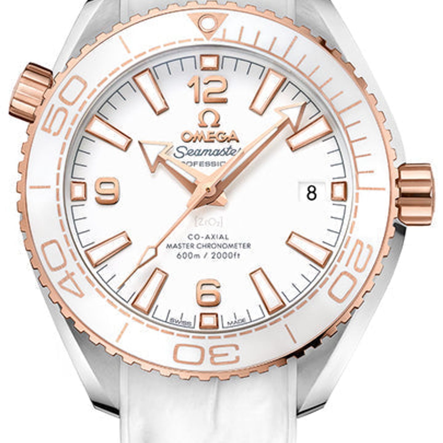 Omega Seamaster Planet Ocean 215.23.40.20.04.001 (2025) - Wit wijzerplaat 40mm Staal (1/1)