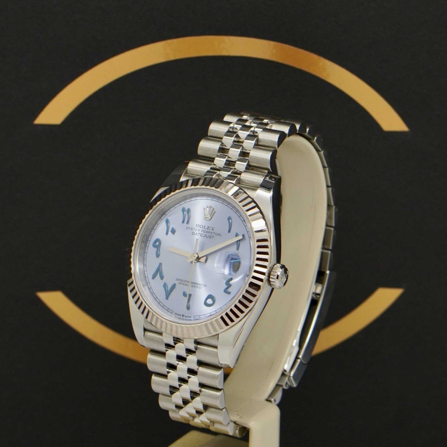Rolex Datejust 41 126334 (2023) - Blauw wijzerplaat 41mm Staal (2/7)