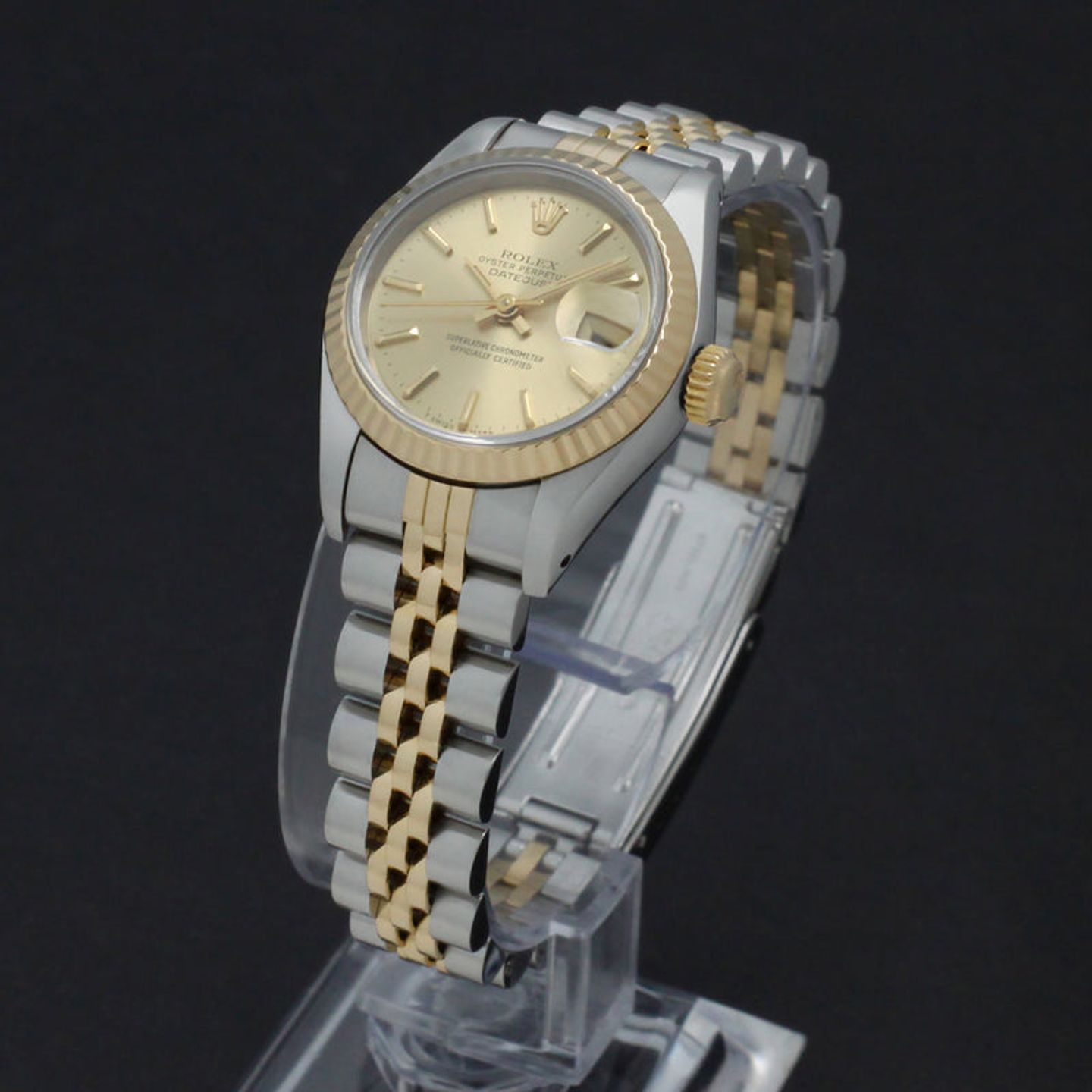 Rolex Lady-Datejust 69173 (1986) - Goud wijzerplaat 26mm Goud/Staal (5/7)