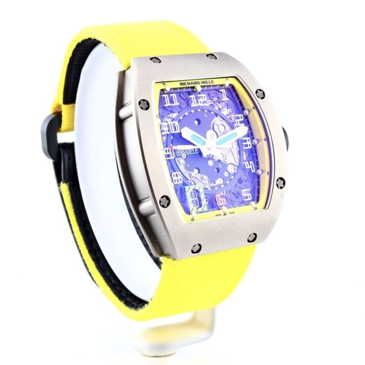 Richard Mille RM 005 RM005 (Onbekend (willekeurig serienummer)) - Transparant wijzerplaat 38mm Titanium (8/8)