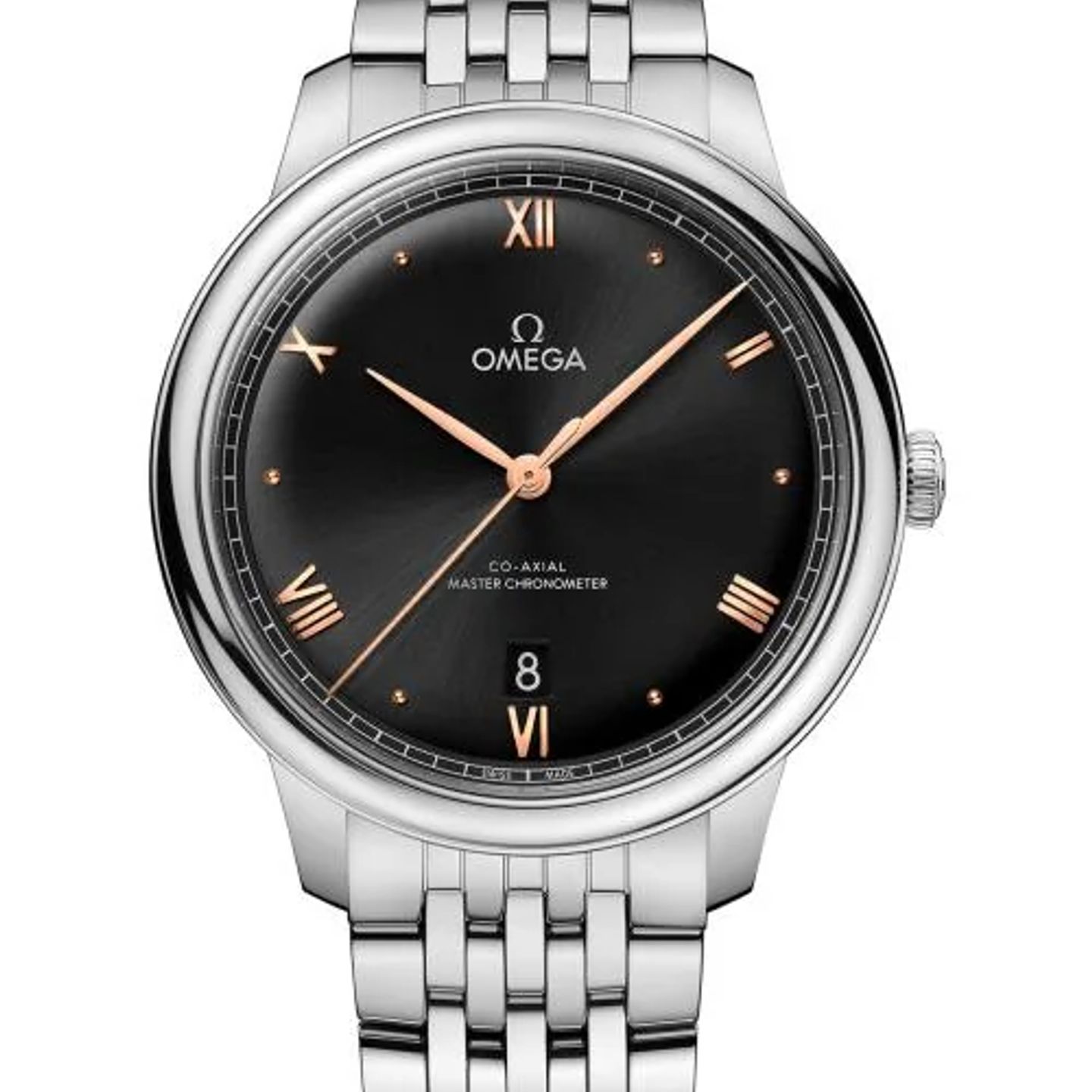 Omega De Ville 434.10.40.20.01.001 (2026) - Zwart wijzerplaat 40mm Staal (1/1)