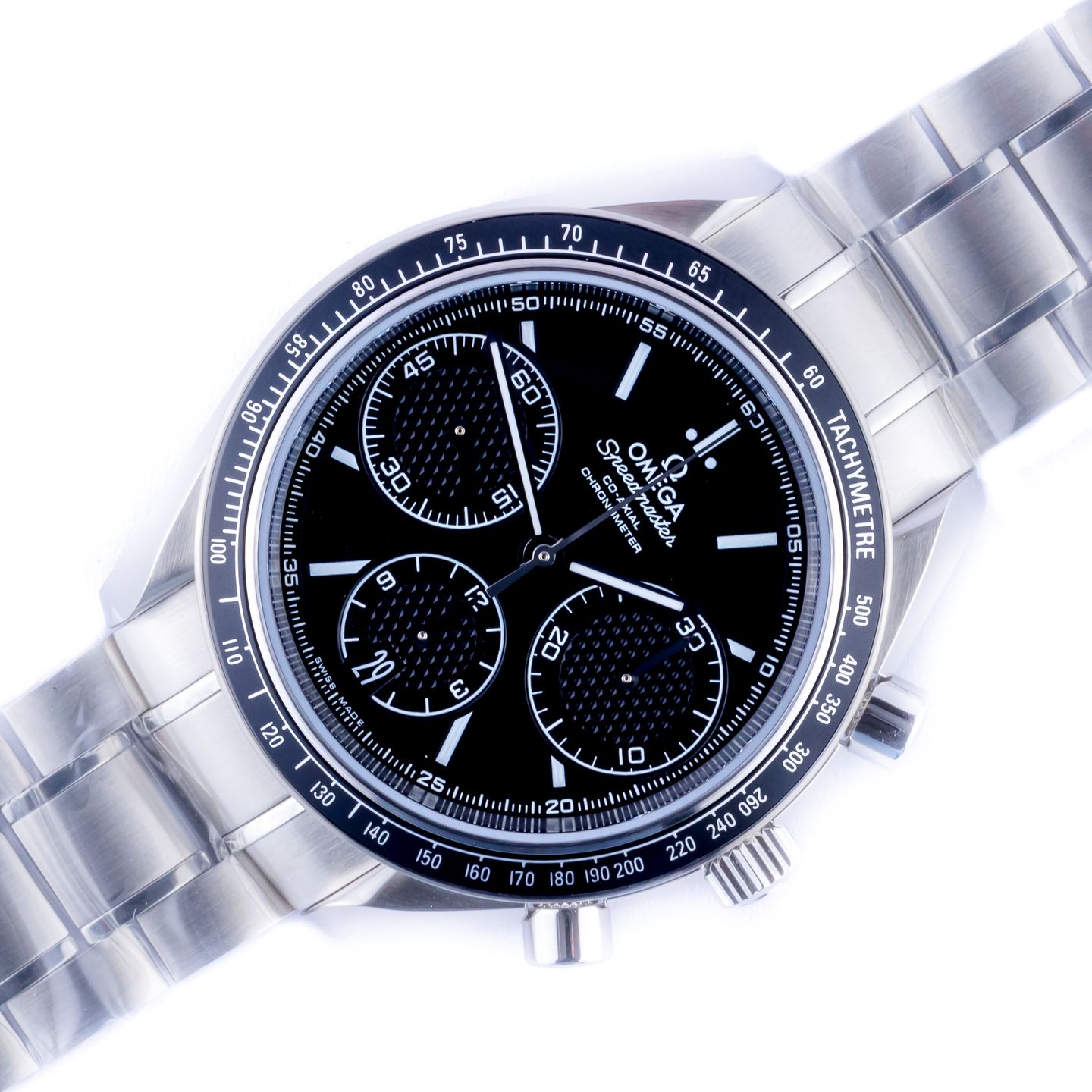 Omega Speedmaster Racing 326.30.40.50.01.002 (Onbekend (willekeurig serienummer)) - Zwart wijzerplaat 40mm Staal (1/8)