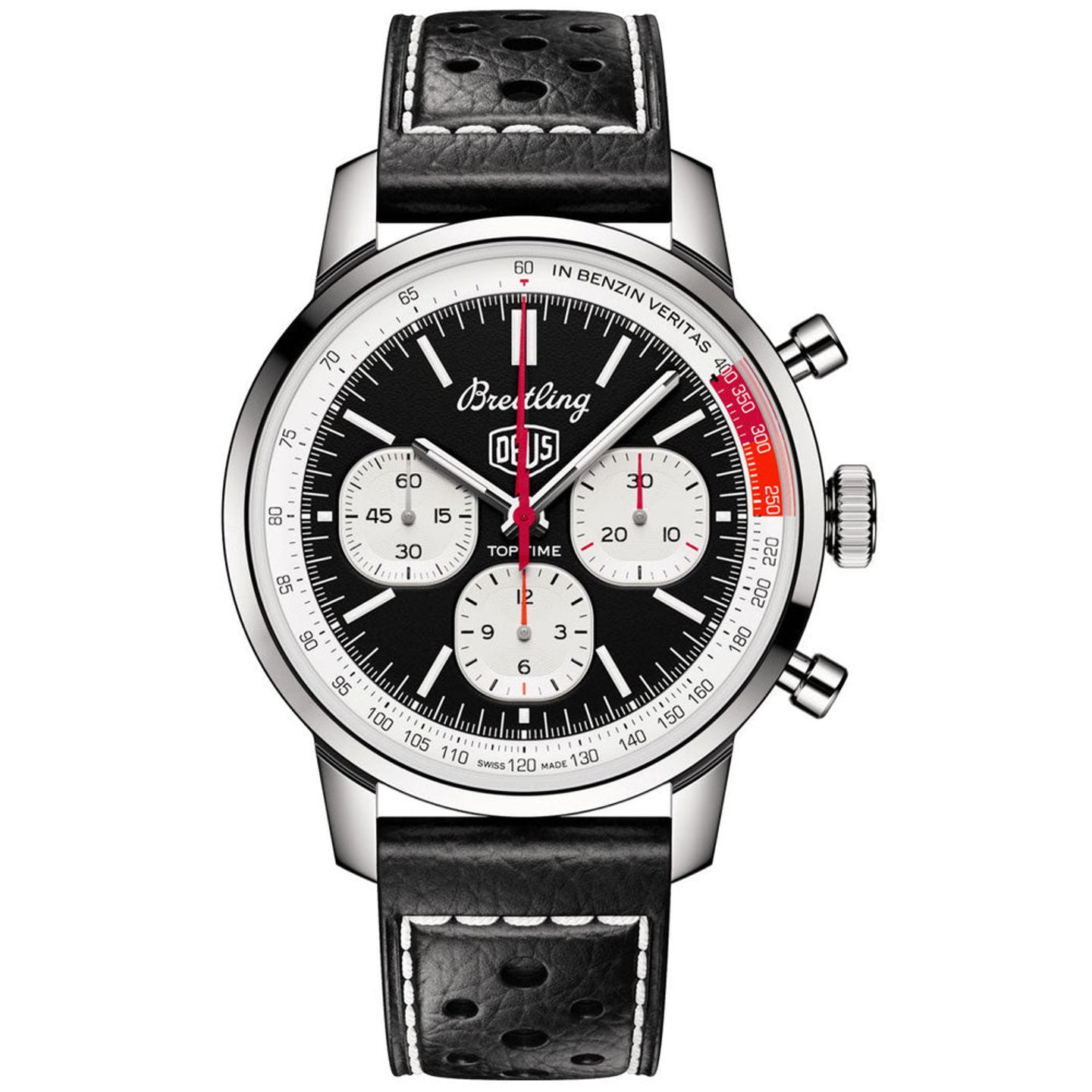 Breitling Top Time AB01765A1B1X1 (2025) - Zwart wijzerplaat 41mm Staal (1/1)