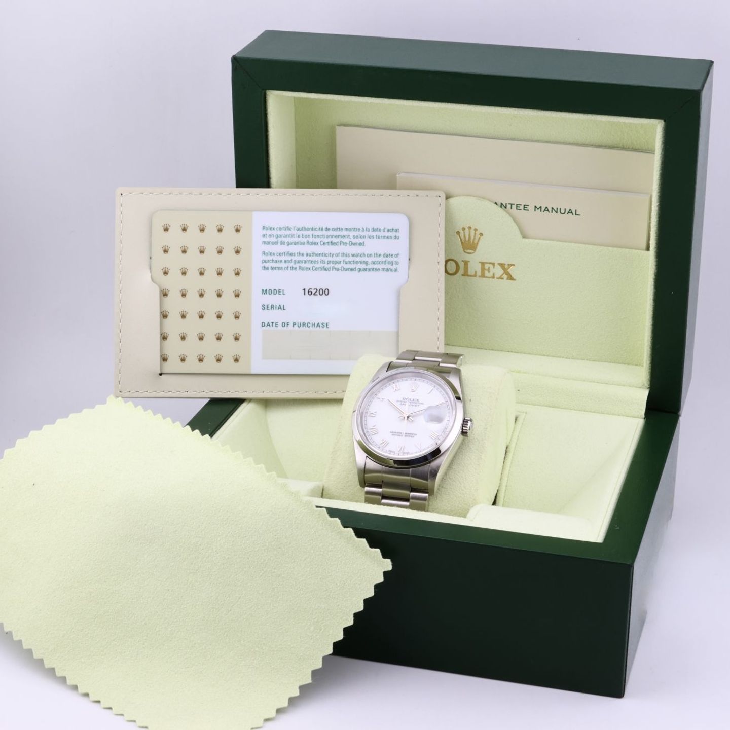 Audemars Piguet Unknown 16200 (1997) - Wit wijzerplaat 36mm Staal (2/2)