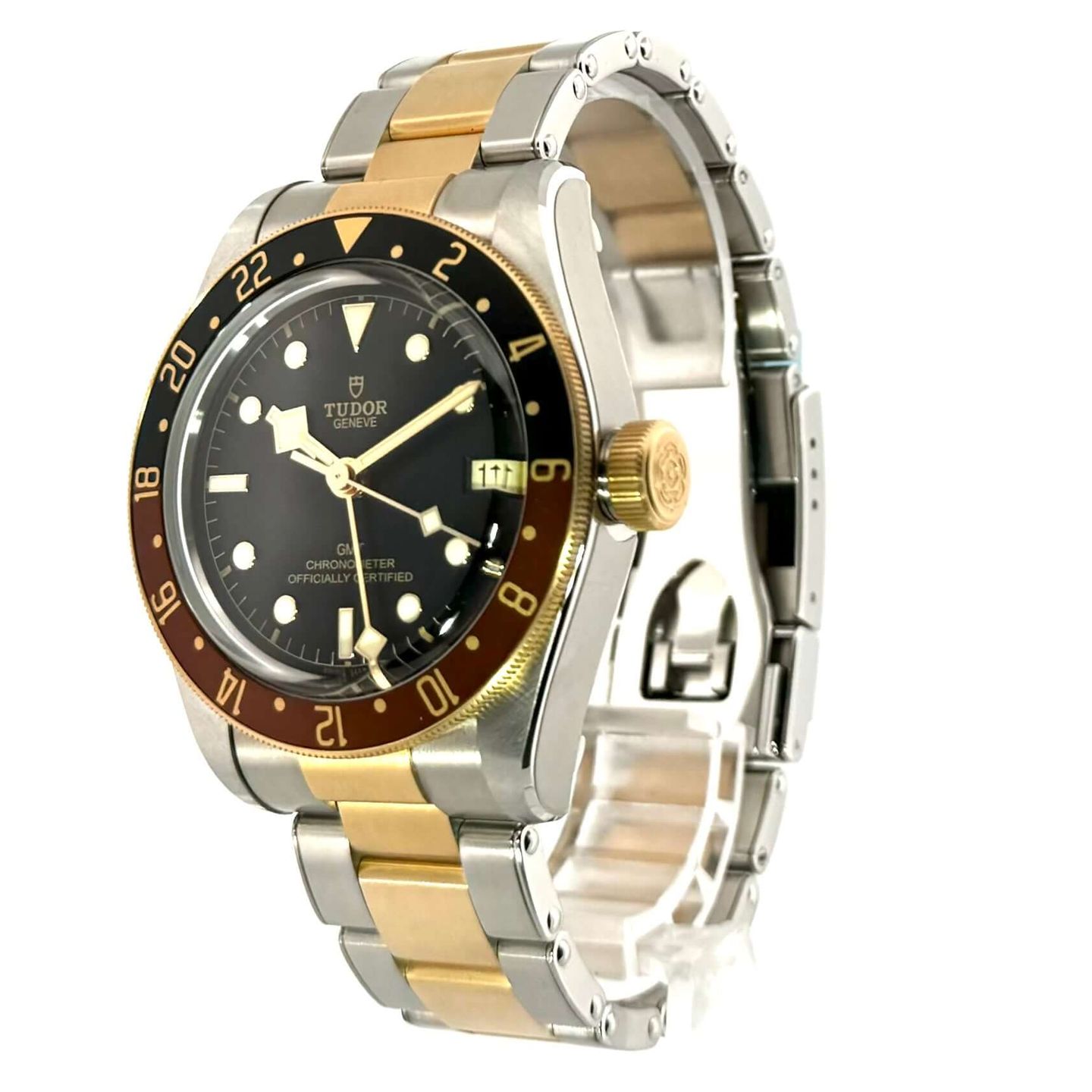 Tudor Black Bay GMT 79833MN (2024) - Zwart wijzerplaat 41mm Staal (3/8)