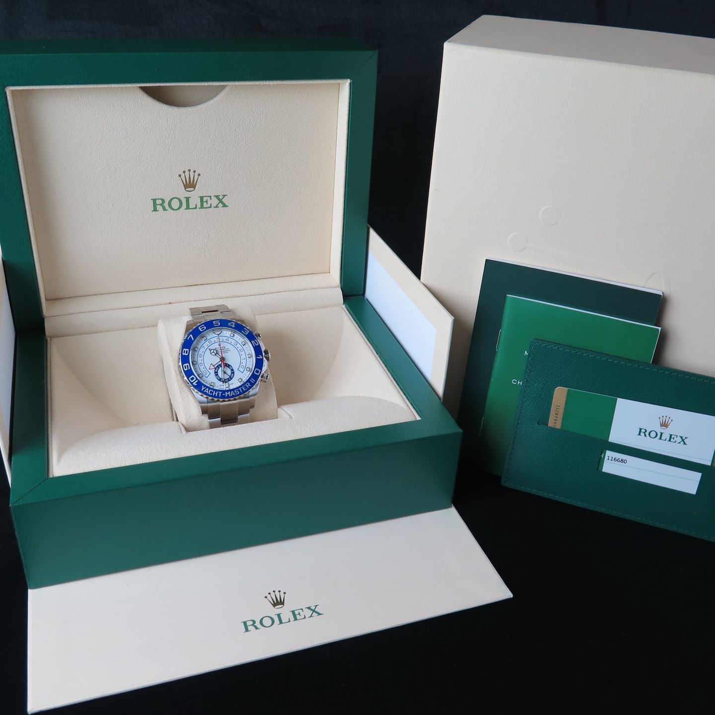 Rolex Yacht-Master II 116680 (2019) - 44 mm Steel case (7/7)