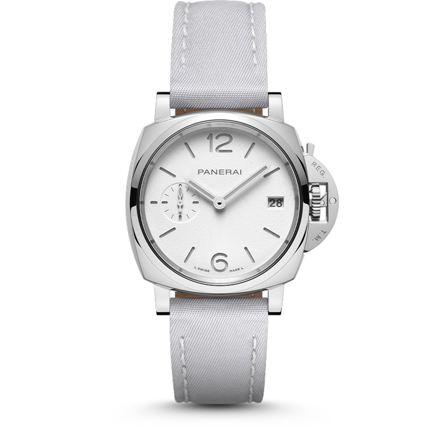 Panerai Luminor Due PAM01426 (2025) - White dial 38 mm Steel case (1/1)