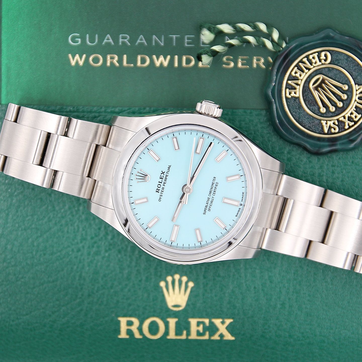 Rolex Oyster Perpetual 31 277200 (2021) - 31mm Staal (8/8)