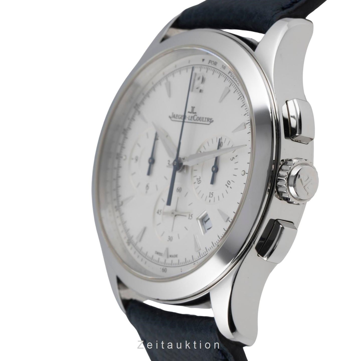 Jaeger-LeCoultre Master Chronograph Q1538420 (Unknown (random serial)) - Silver dial 40 mm Steel case (5/8)