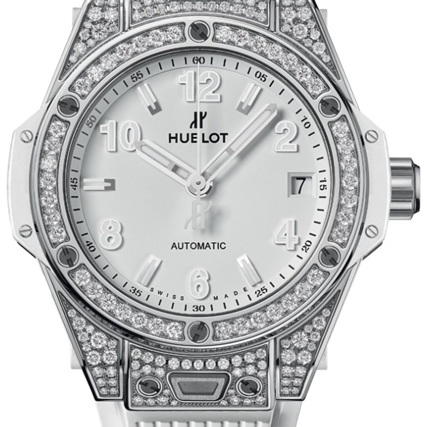 Hublot Big Bang 465.SE.2010.RW.1604 (2022) - Wit wijzerplaat 39mm Staal (1/1)