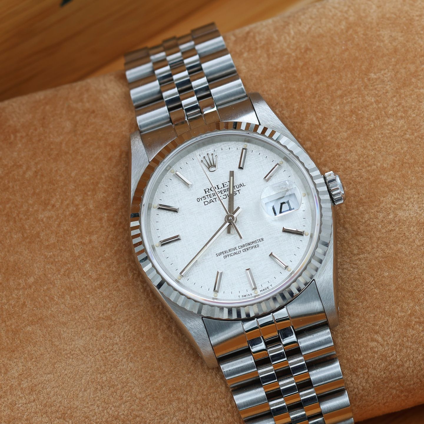 Rolex Datejust 36 16234 (Unknown (random serial)) - 36 mm Steel case (2/8)