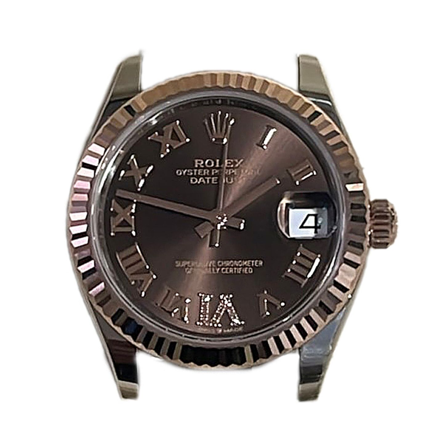 Rolex Datejust 31 278271 (2025) - Brown dial 31 mm Gold/Steel case (1/1)