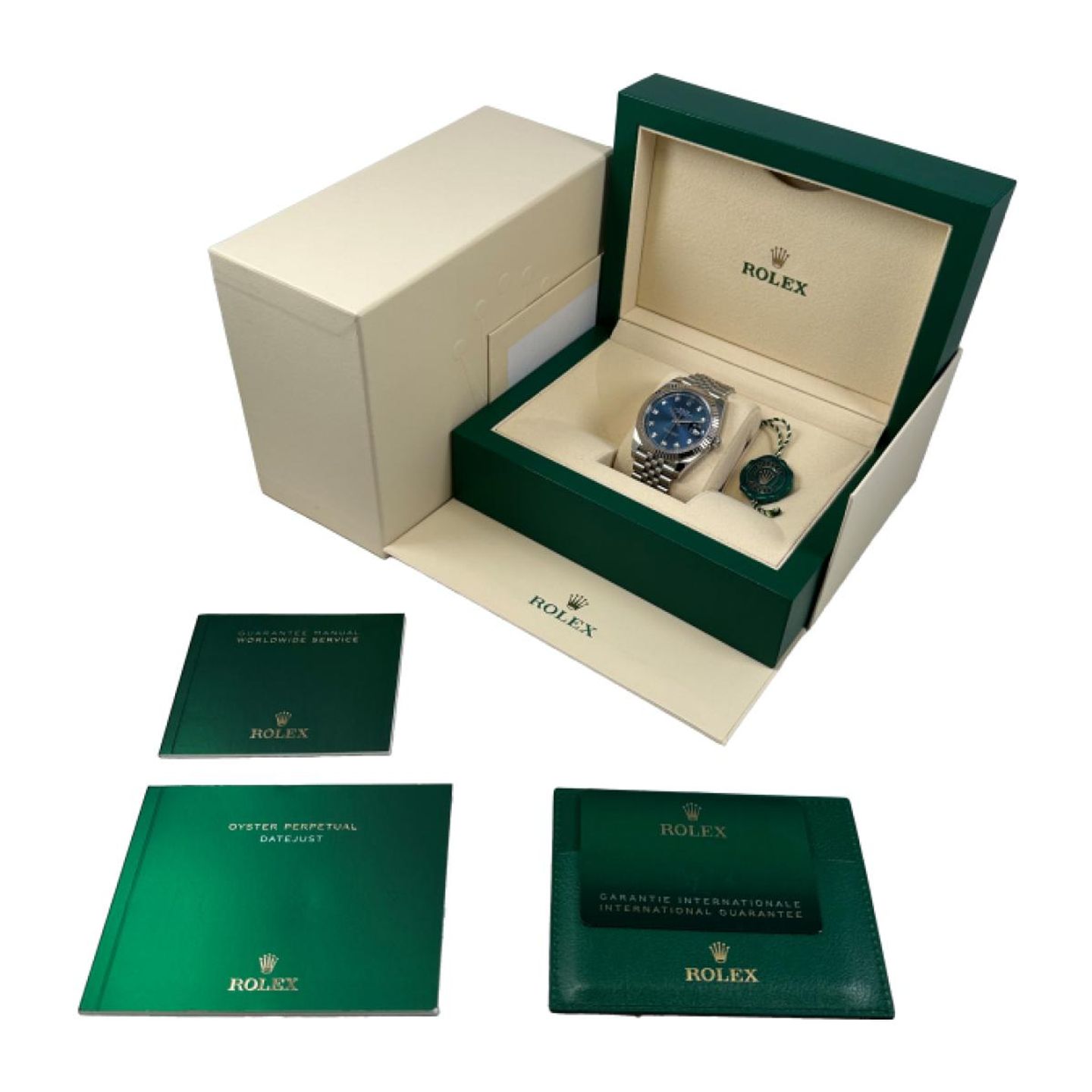 Rolex Datejust 41 126334 (2022) - Blue dial 41 mm Steel case (5/5)