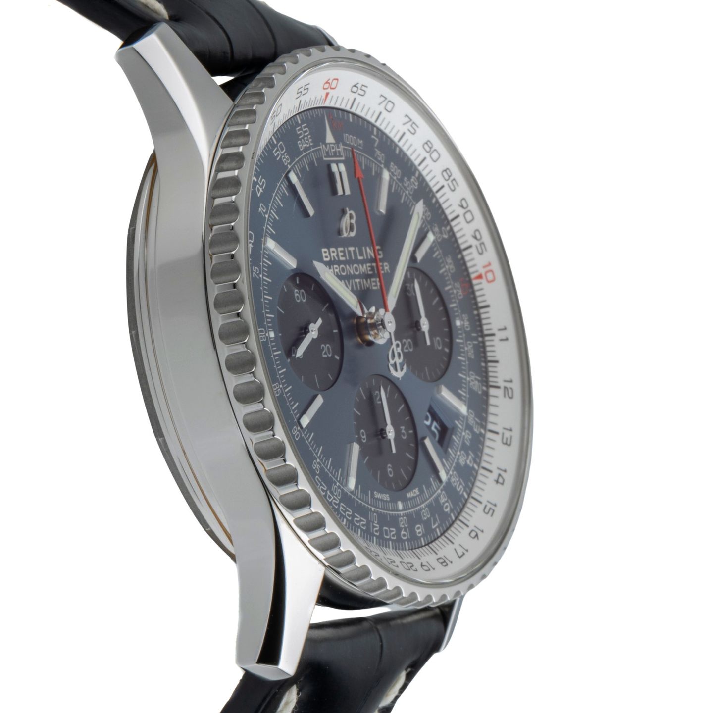 Breitling Navitimer 1 B01 Chronograph AB0121211C1P1 (Onbekend (willekeurig serienummer)) - Blauw wijzerplaat 43mm Staal (7/8)