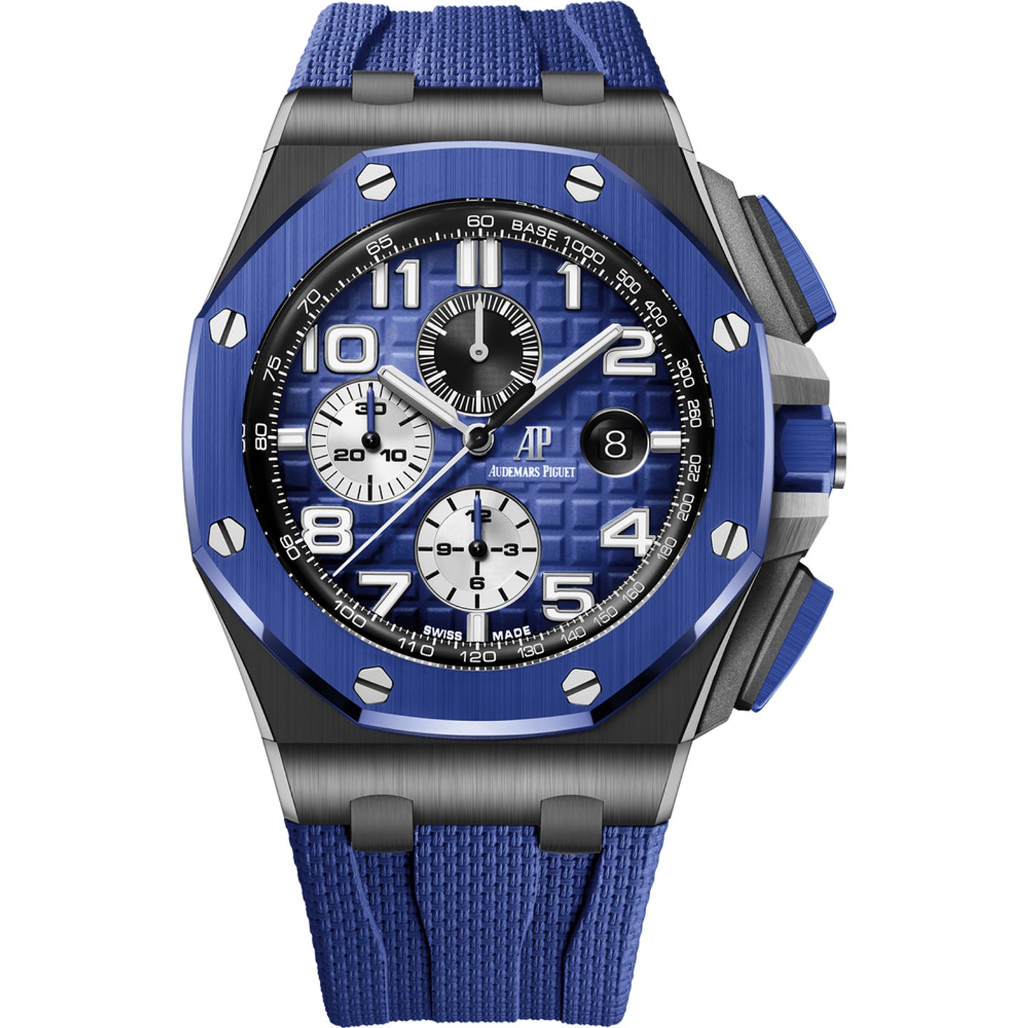 Audemars Piguet Royal Oak Offshore Chronograph 26405CE.OO.A030CA.01 (2025) - Blauw wijzerplaat 44mm Keramiek (1/1)