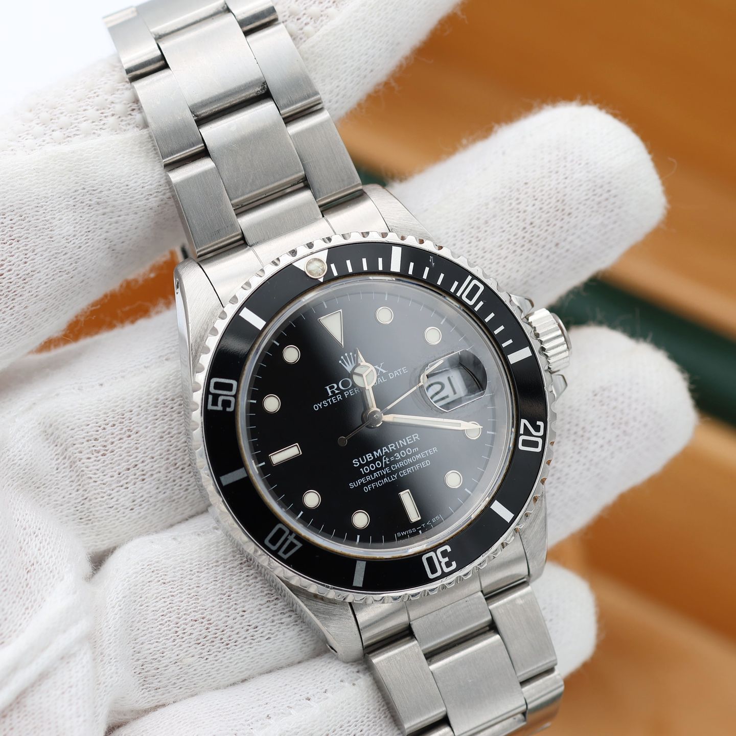 Rolex Submariner Date 16610 (Onbekend (willekeurig serienummer)) - 40mm Staal (2/8)